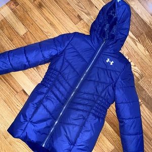 Girls Under Armour Winter Jacket size 10-12 youth Medium